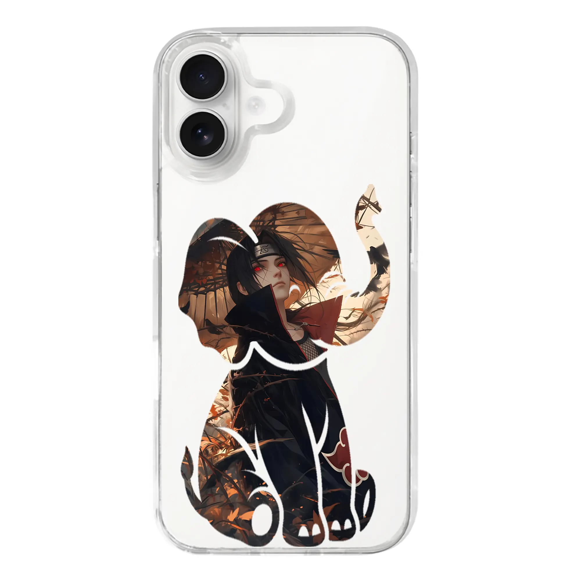 ナルト グッズ うちは イタチ - iPhone 17シリーズ 透明スマホケース – 薄型・耐衝撃・精密フィット保護カバー